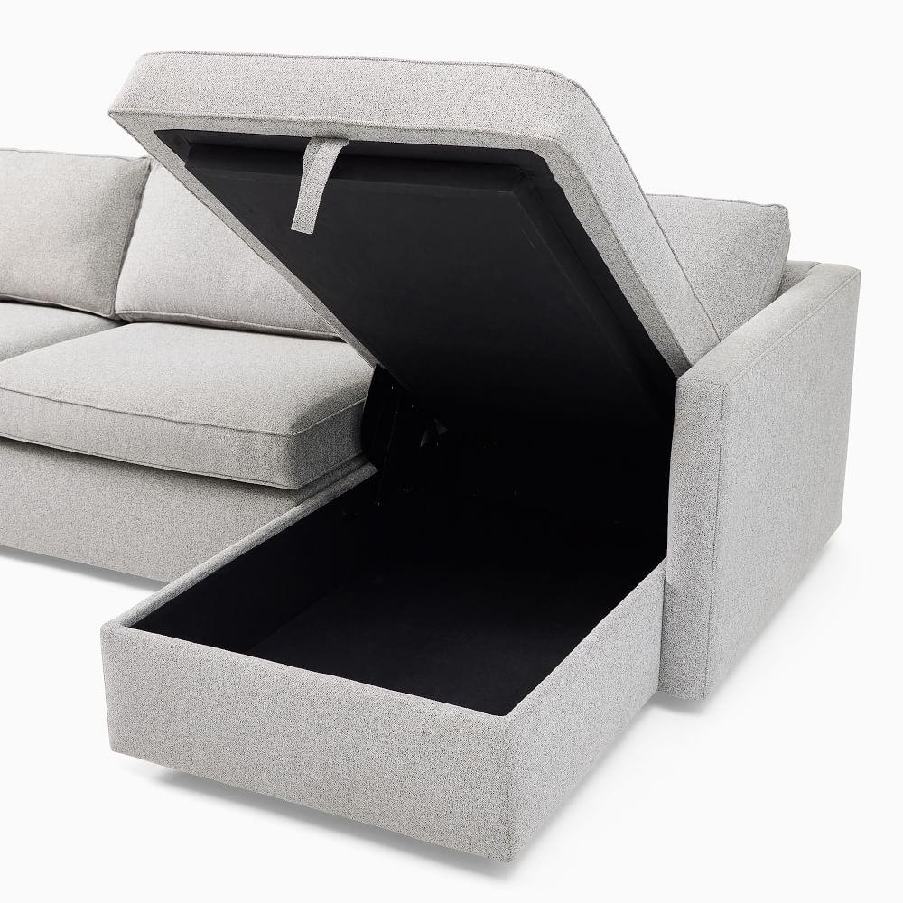 Harris Sleeper Modular Sofa w Storage Chaise West Elm UK